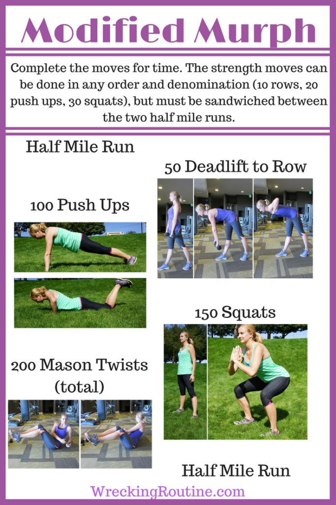 Simple Murph Workout 2018 for Weight Loss