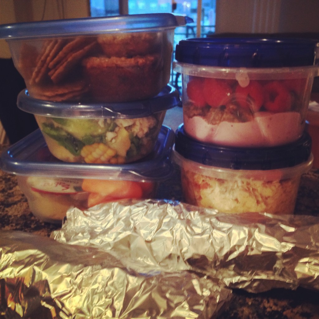 Food prep for the day.