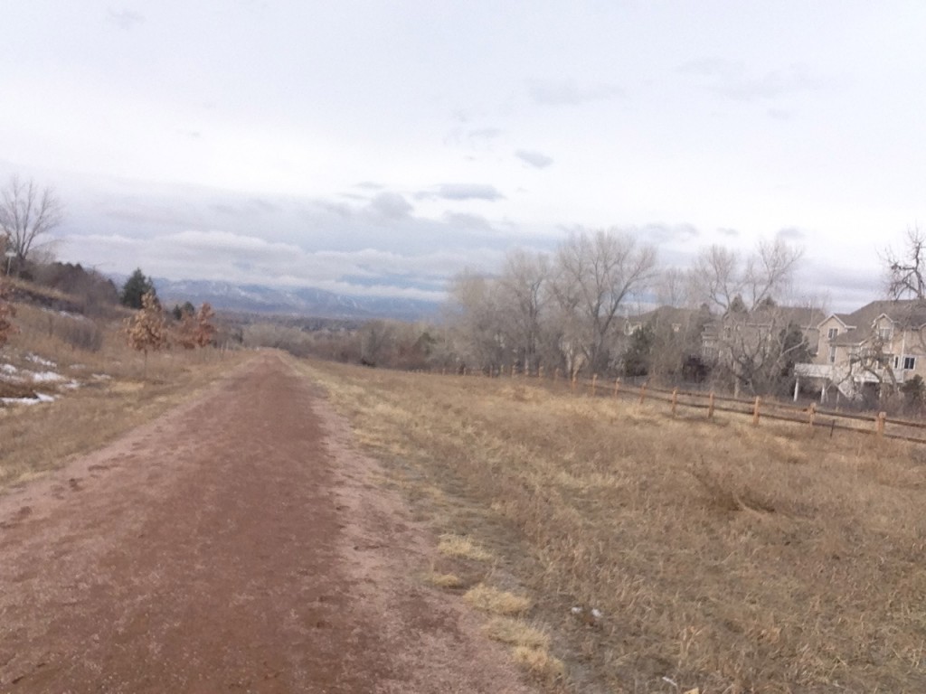 New Trails during my 13 miler on Saturday