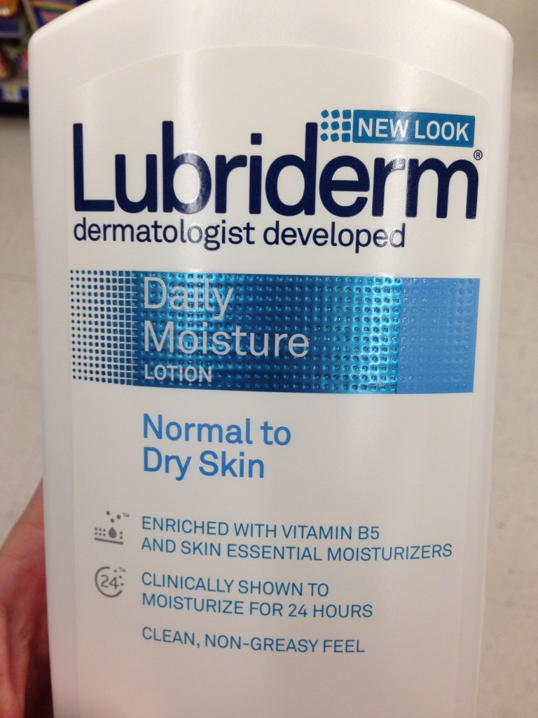 Lubriderm daily moisturizer