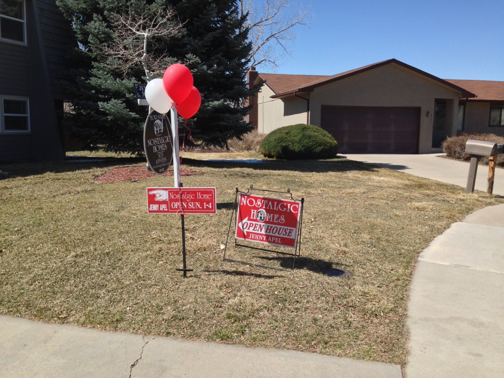 Lots of these signs this weekend