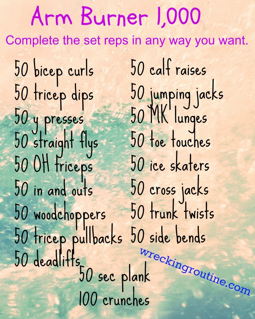 Arm Burner 1,000