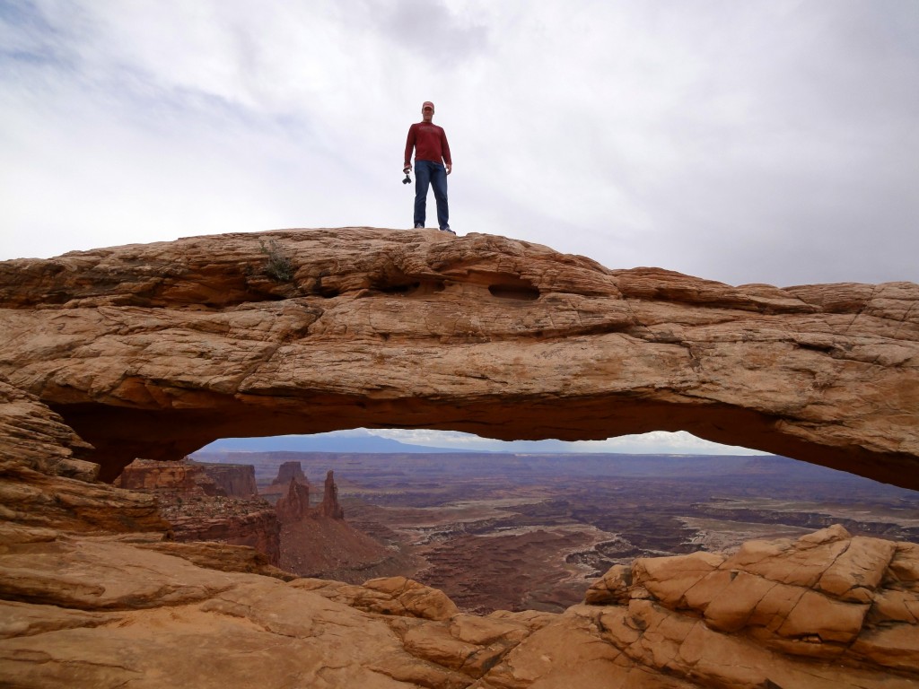 A rare solo shot, Canyonlands National Park