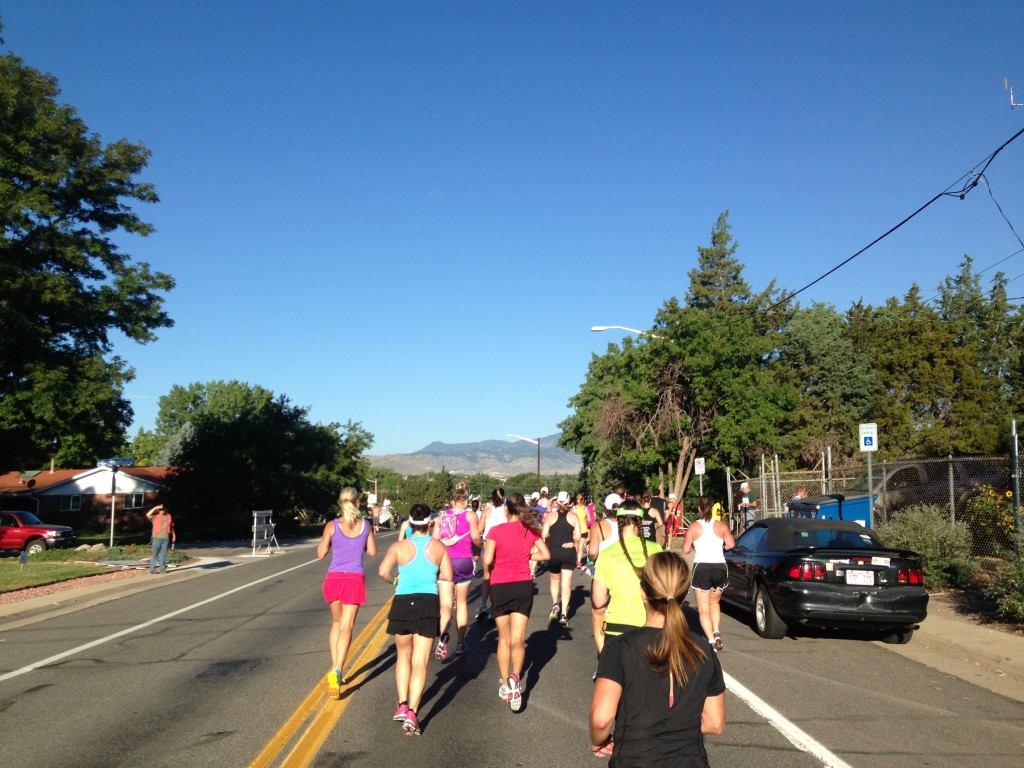 how to walk appropriately during a race