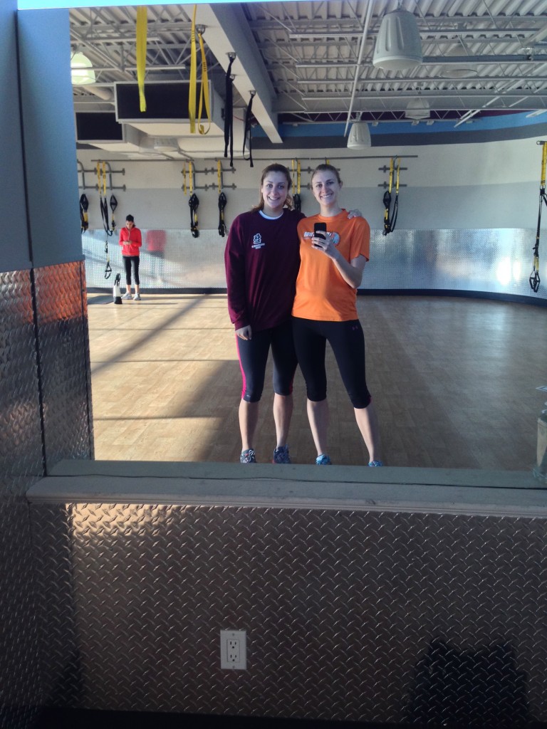 First ever zumba class with my sister, Margot