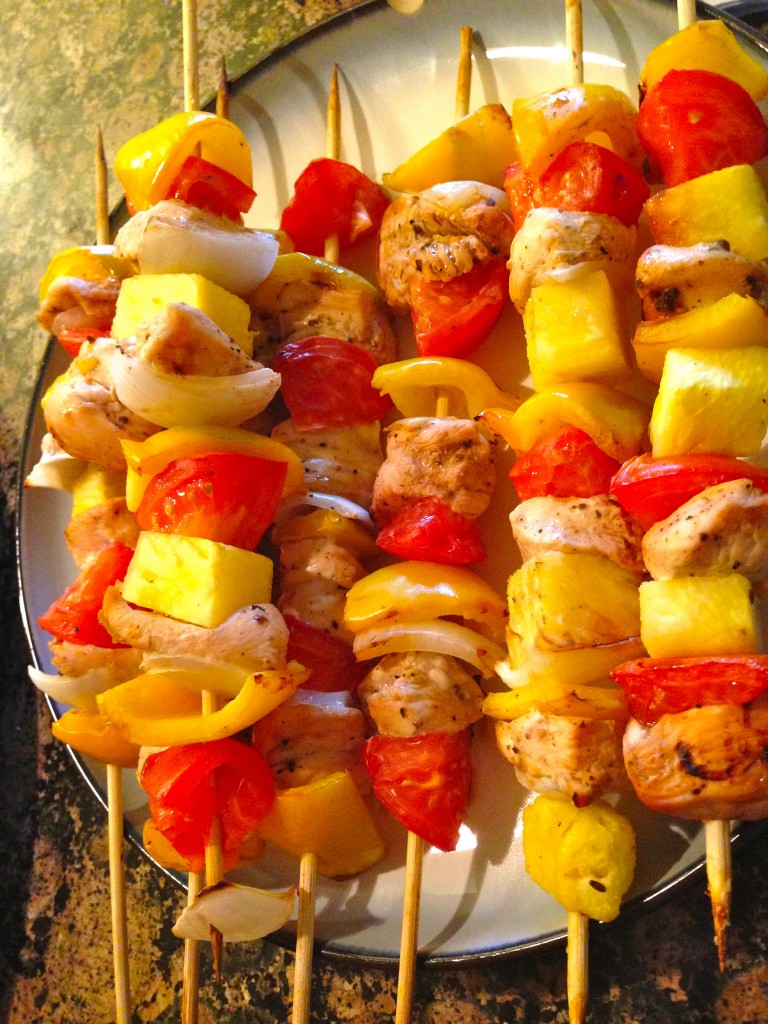 Pineapple Chicken Kabobs