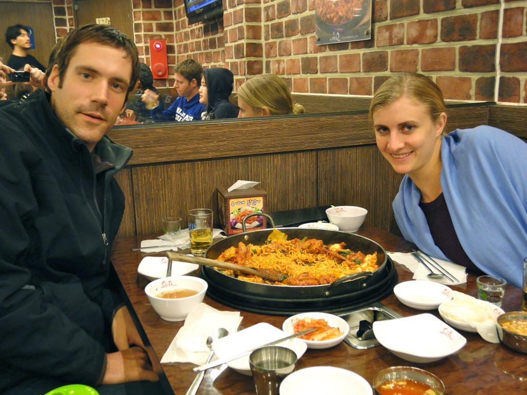 Ready to eat dduk galbi!