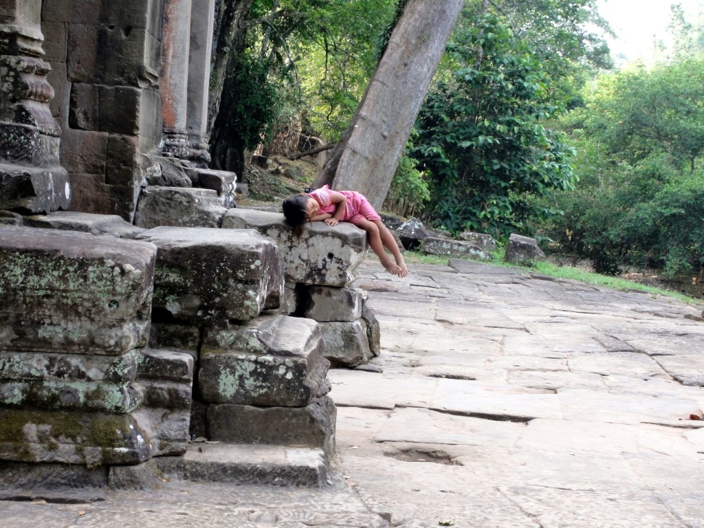 Laying around on the job