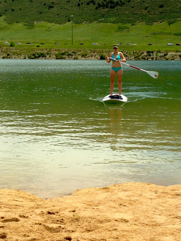 Paddle Boarding for the first time