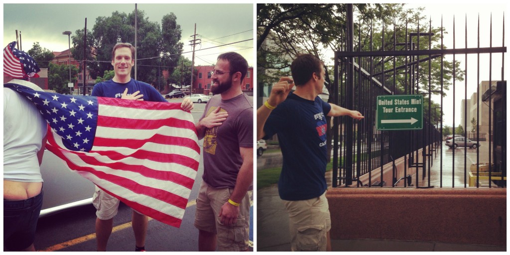 Pledge of Allegiance, Throw a Coin at the US Mint