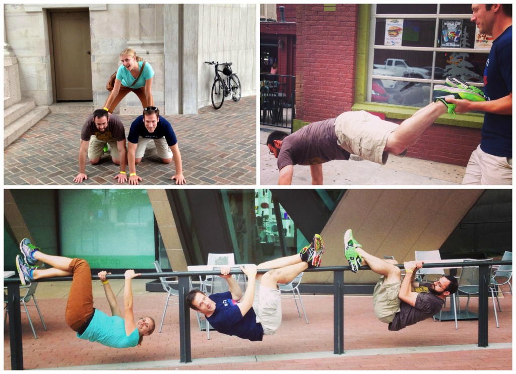 Team Pyramid, Wheelbarrow, Whole Team off the Ground