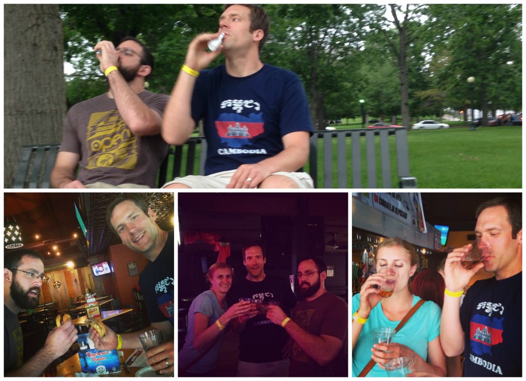 Shooters in the Park, Pints and Sliders, Infused Shots, Tequila