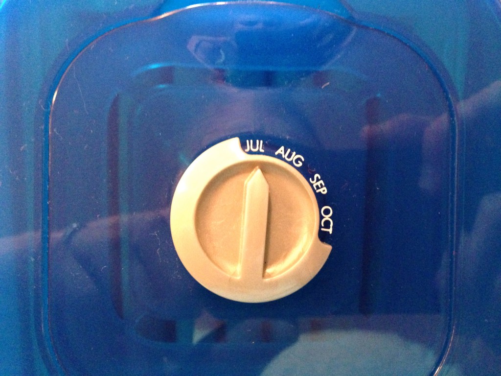 Filter change reminder