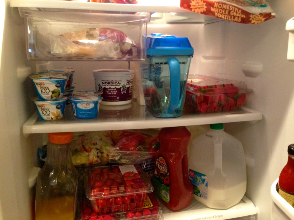 Easily fits in the fridge