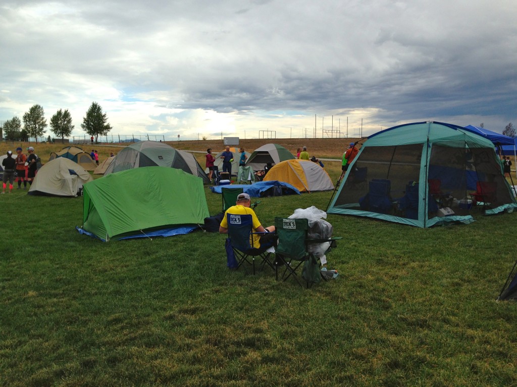 Everyone being set up