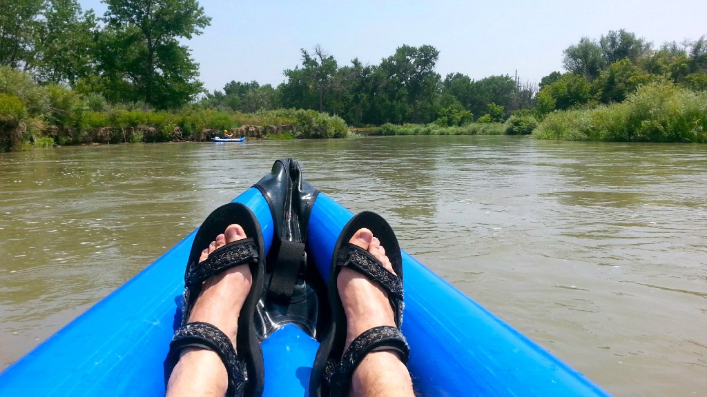 Teva feet (Rob's, not mine)