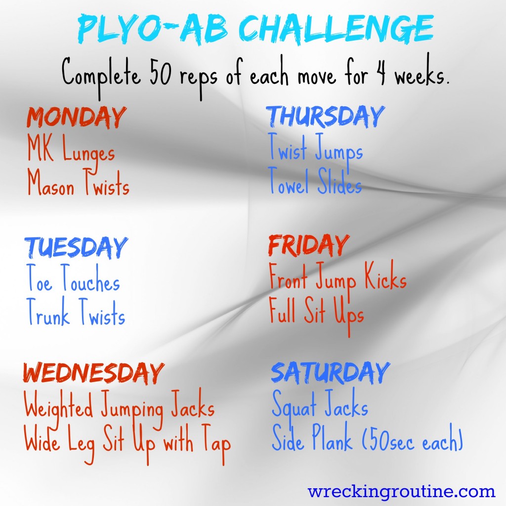 Plyo-Ab Challenge (August 2014)