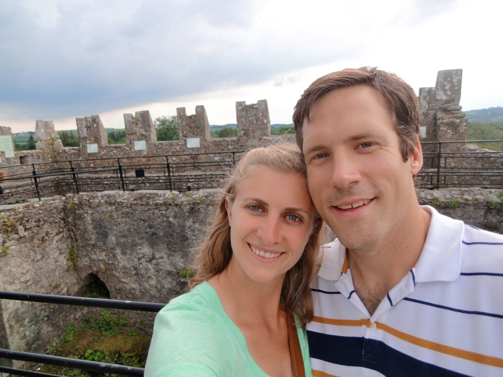 On top of Blarney Castle