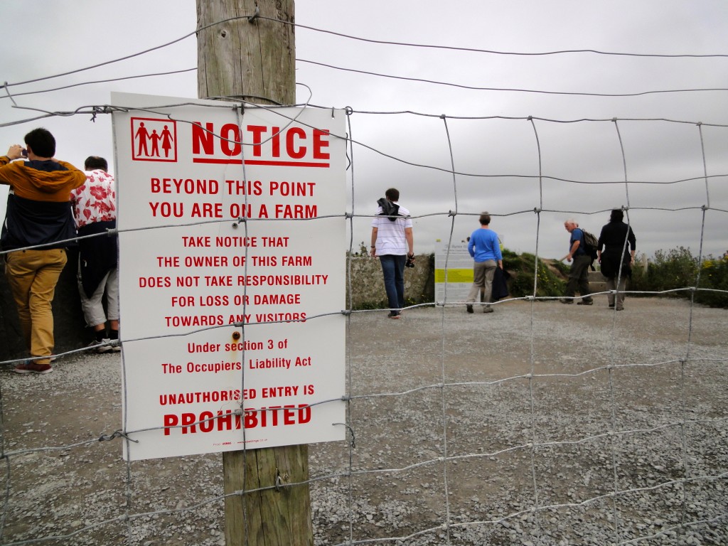 Private Property Warning Sign