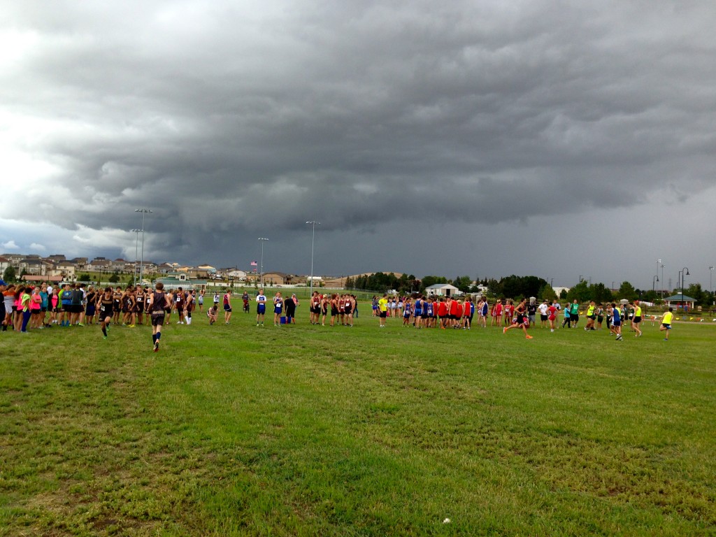 A stormy starting line last week