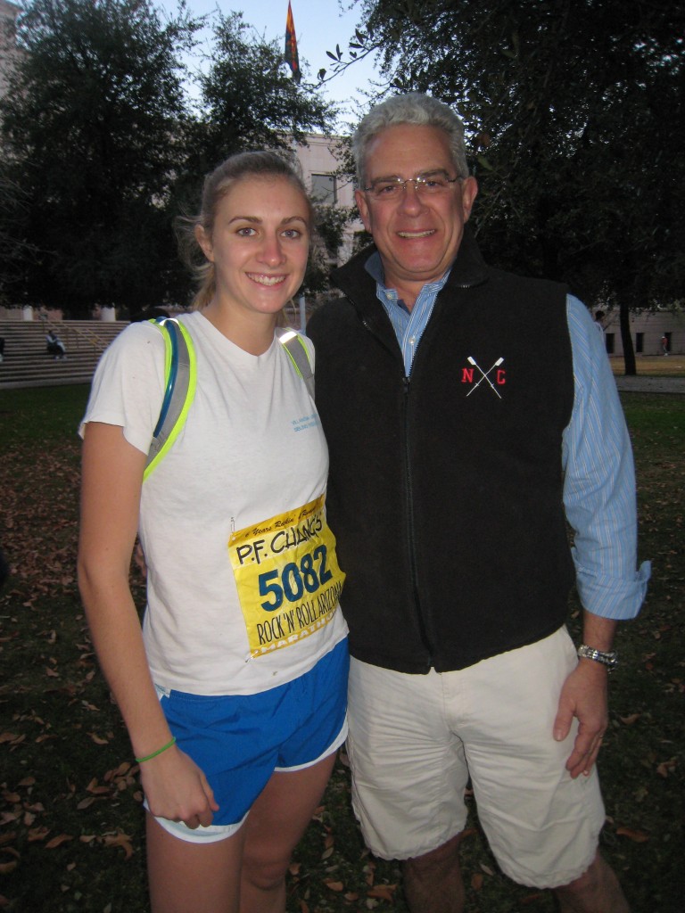 My dad and I. I'm 22 in this picture. So little!