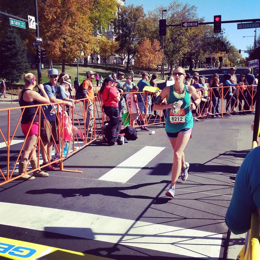 I can see the finish line!