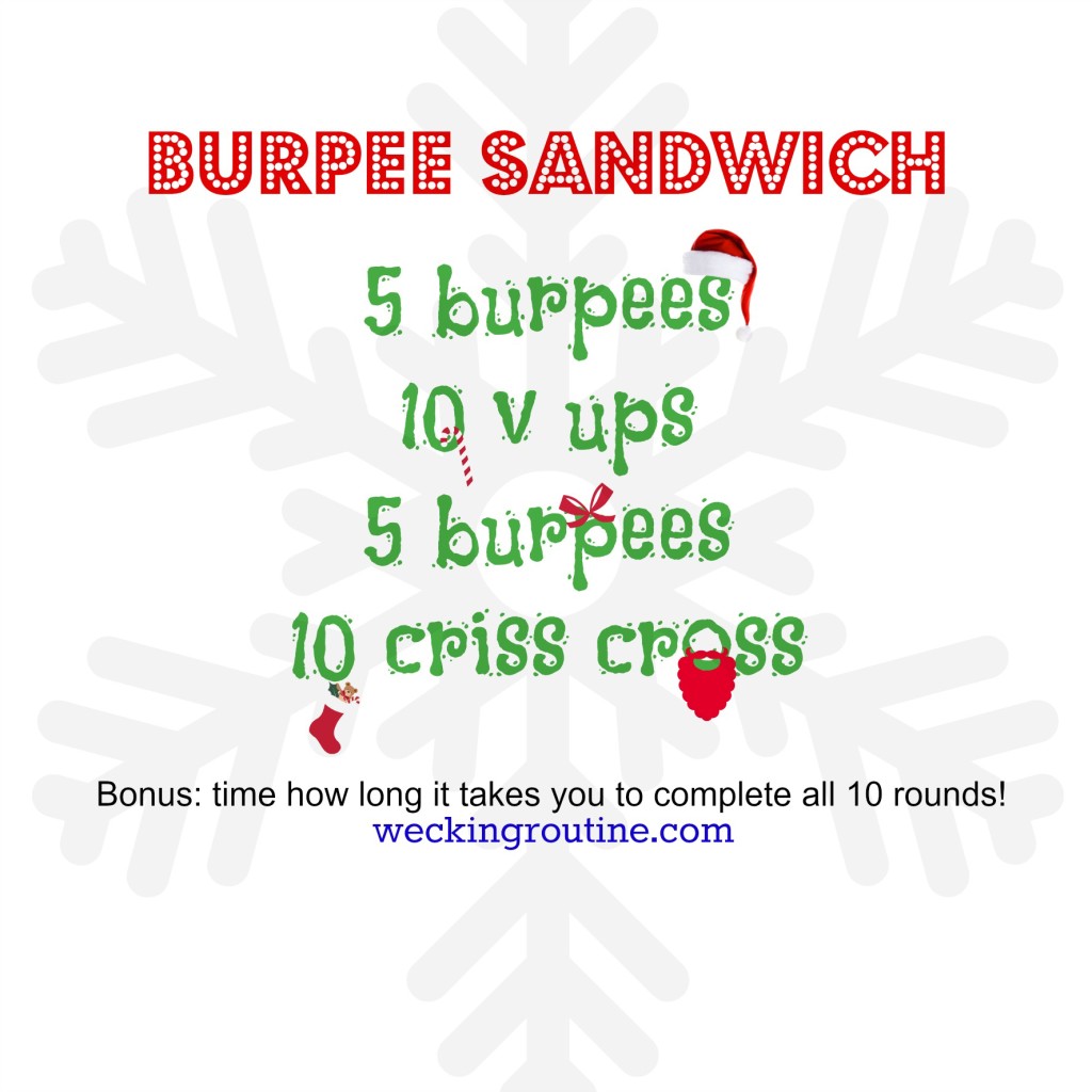 Burpee Sandwich Workout