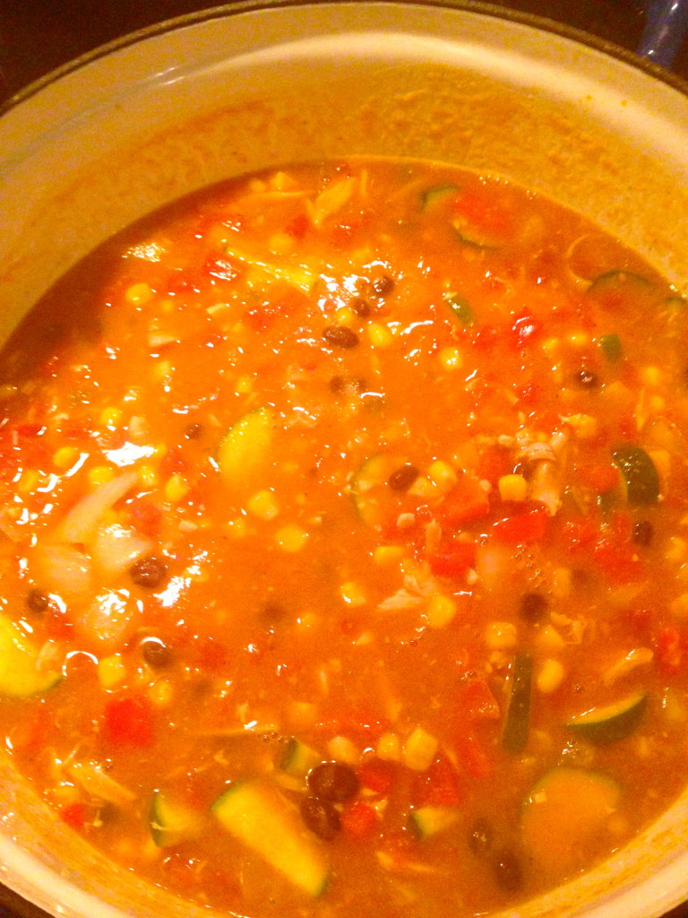 Southwest Chicken Soup