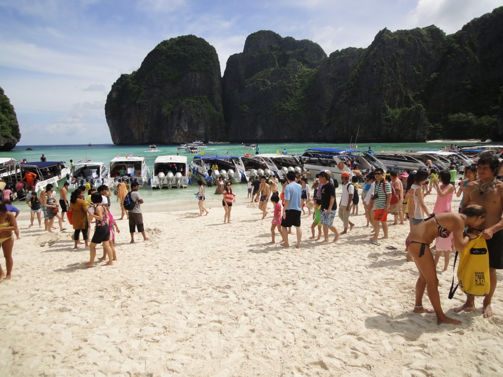 Where they filmed The Beach