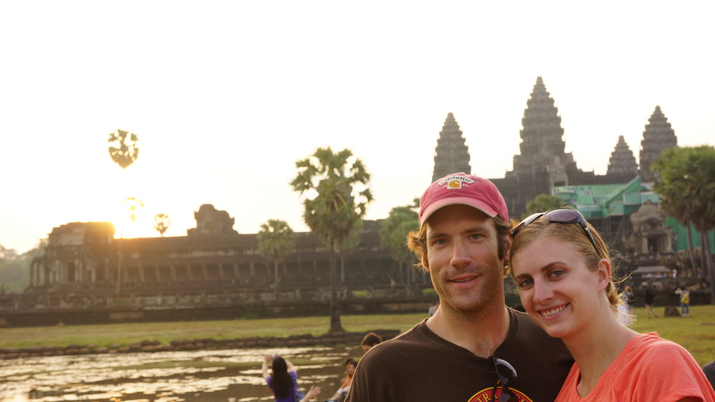 Rob and I at Angkor Wat