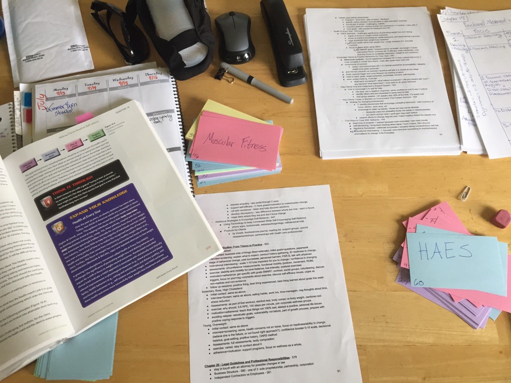 Ace Health Coach Studying