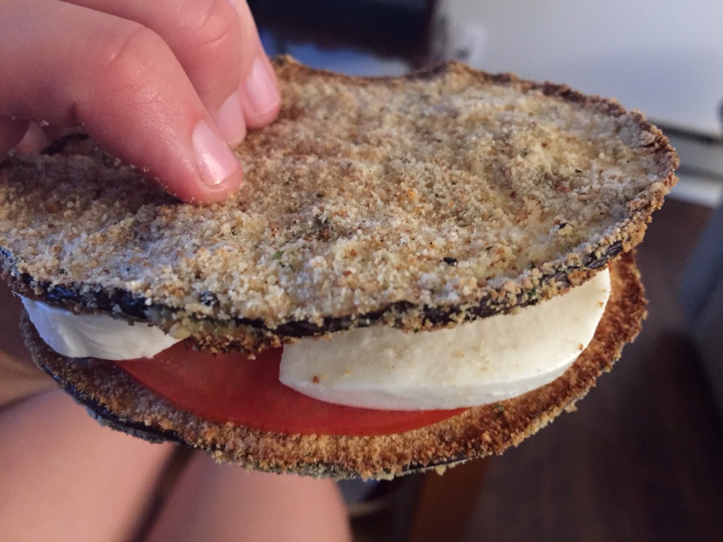 Eggplant Caprese Sammies