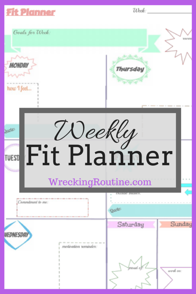 This FREE Weekly Fit Planner is perfect to keep track of your workouts, reflect on your progress, and find inspiration to continue your health focus. Get your free fit planner and start seeing results in your health!