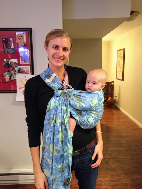 Zoey in the Ring Sling