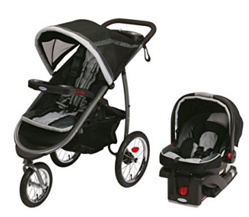 A Great Stroller - Graco Fastaction Fold Jogger Click Connect Travel System, Gotham 2015