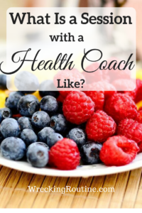 What is a session with a health coach like over fruit bowl