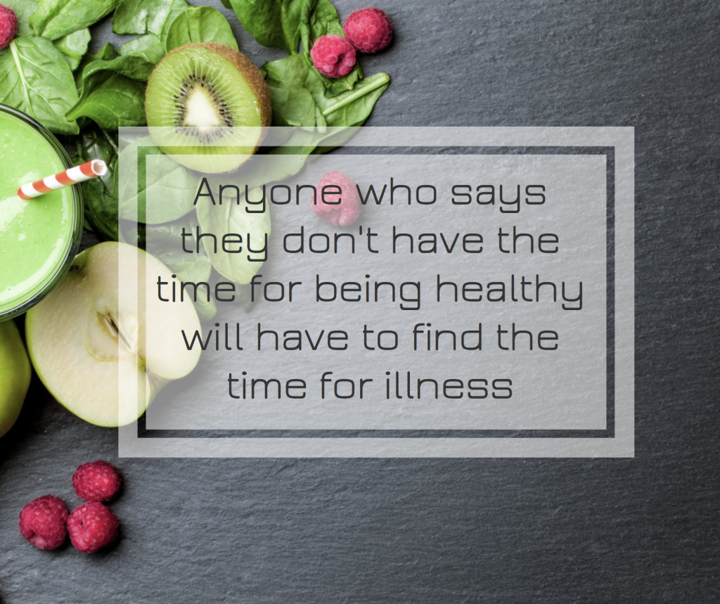 Time to be healthy or time for illness