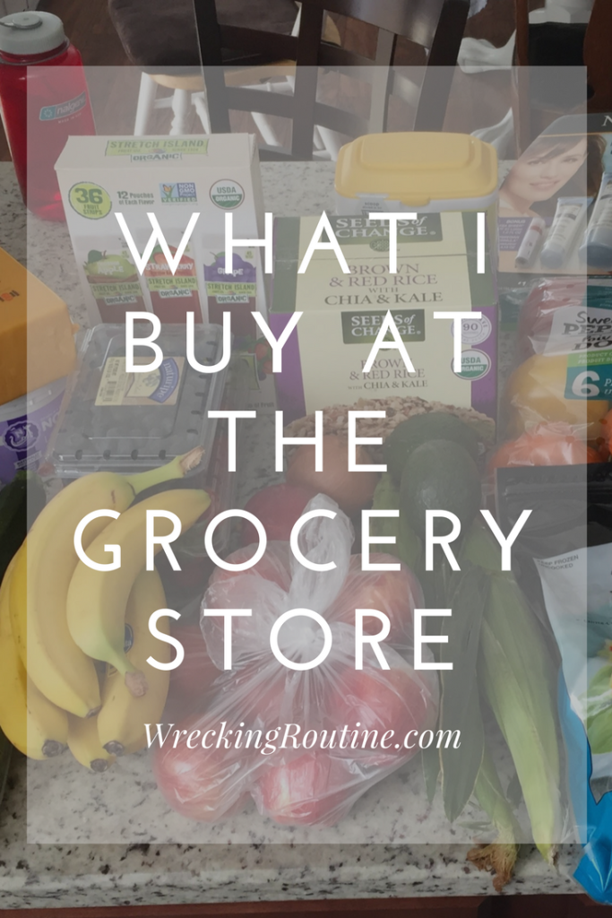What I Buy At The Grocery Store