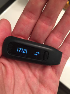 Fitbit One. A must have for improving your health and fitness in an easy, realistic way.
