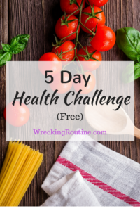 5 Day Health Challenge Free
