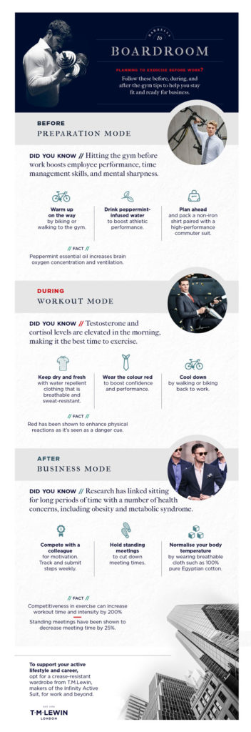 Barbells to Boardroom T.M. Lewin