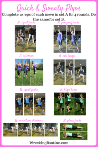 Quick & Sweaty Plyometric Workout