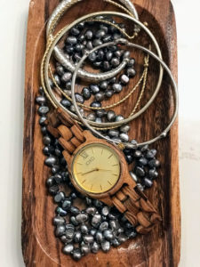 Jord Wood Watch in tray