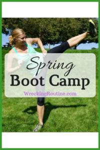 Enjoy the spring weather and prepare for summer with this 4 week boot camp! Daily workout choices, weekly nutrition workbook, and daily check ins will have you reaching your health and fitness goals in no time.