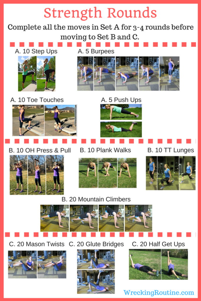 Strength Rounds Workout