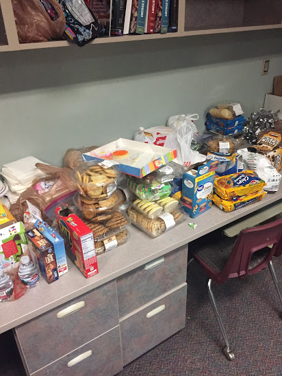 Junk food in the breakroom. How to control yourself around junk food.