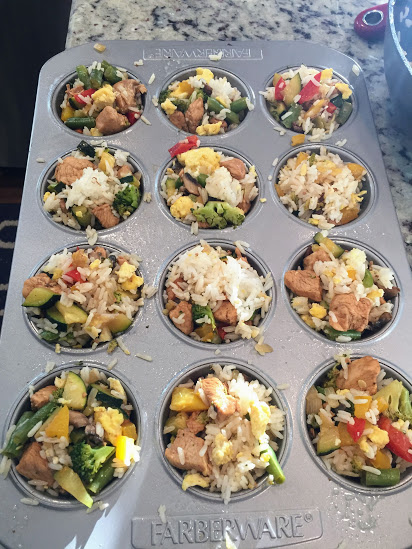 Chicken Fried Rice Pre-Baby Freezer Meal