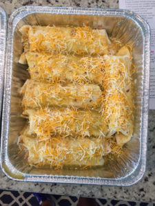Enchiladas Pre-Baby Freezer Meal