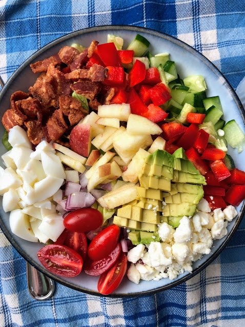 Lightened Up Cobb Salad