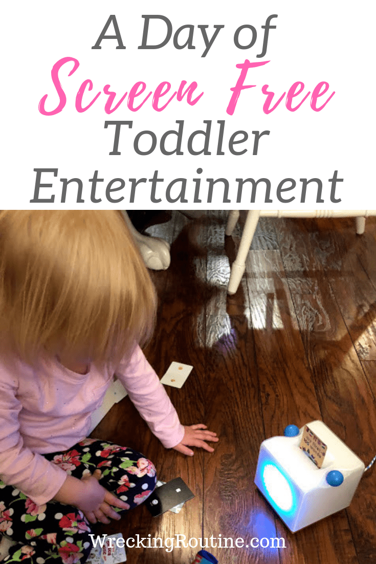 A Day Of Screen Free Toddler Entertainment with Yoto